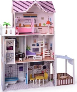 Woody Domeček pro panenky s výtahem Malibu
