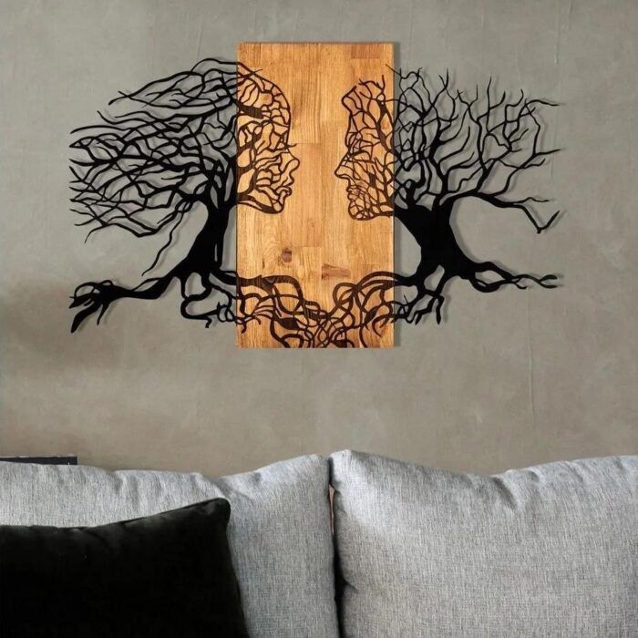 Asir Nástěnná dekorace 58x92 cm strom